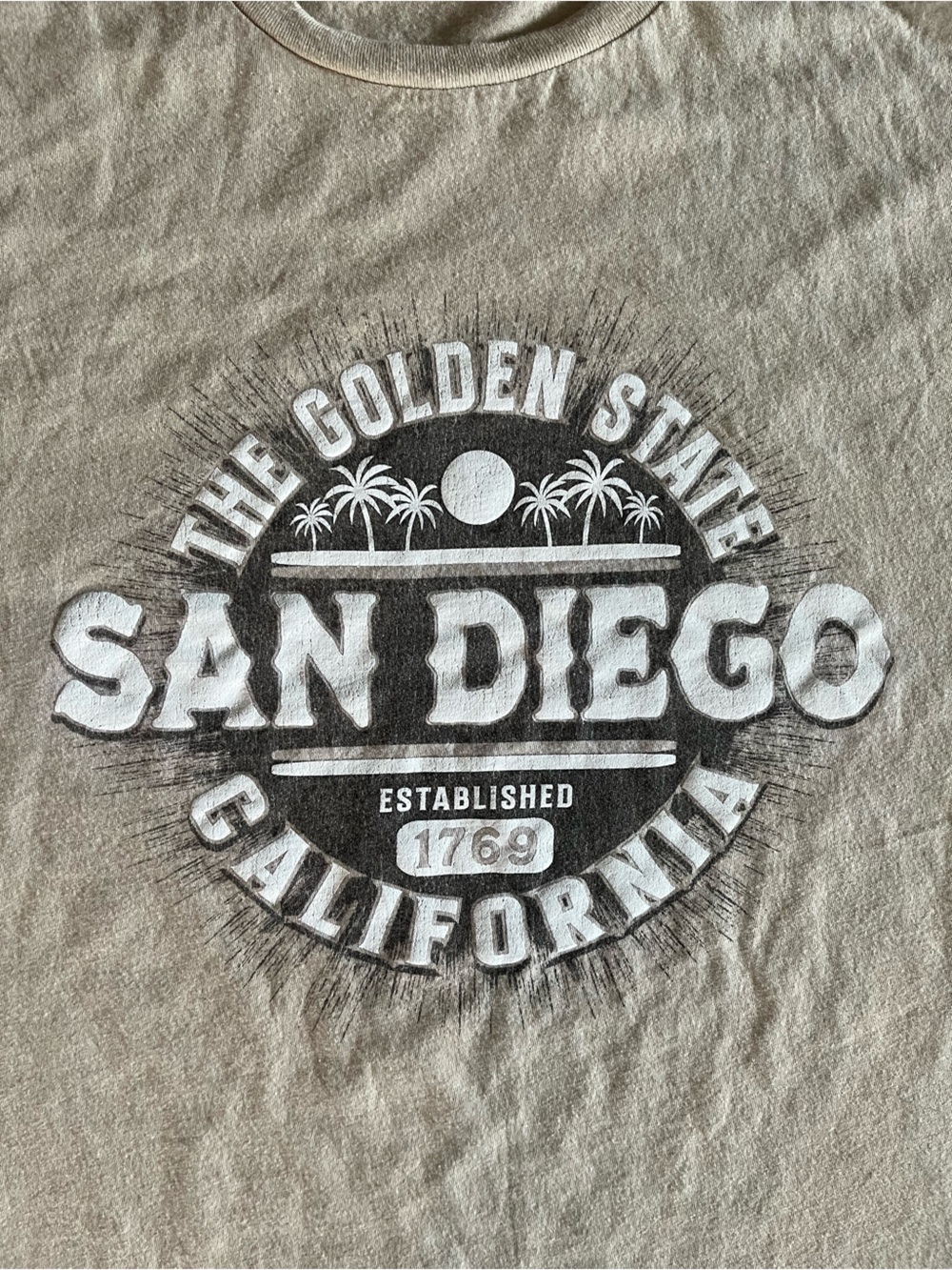 San Diego Graphic Short-Sleeve T-Shirt - Taupe